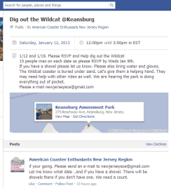 The New Jersey chapter of the American Coaster Enthusiasts (ACE) decided to use the internet for good, by giving back to the very park that gave to them, which makes them true "enthusiasts" in every sense of the word.