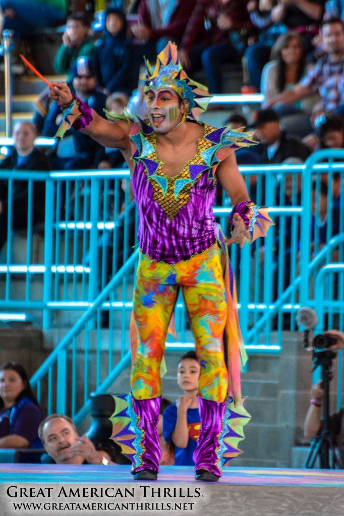 Cirque Dreams Splashtastic at Six Flags Discovery Kingdom - photo (c) 2013 Great American Thrills and Kris Rowberry