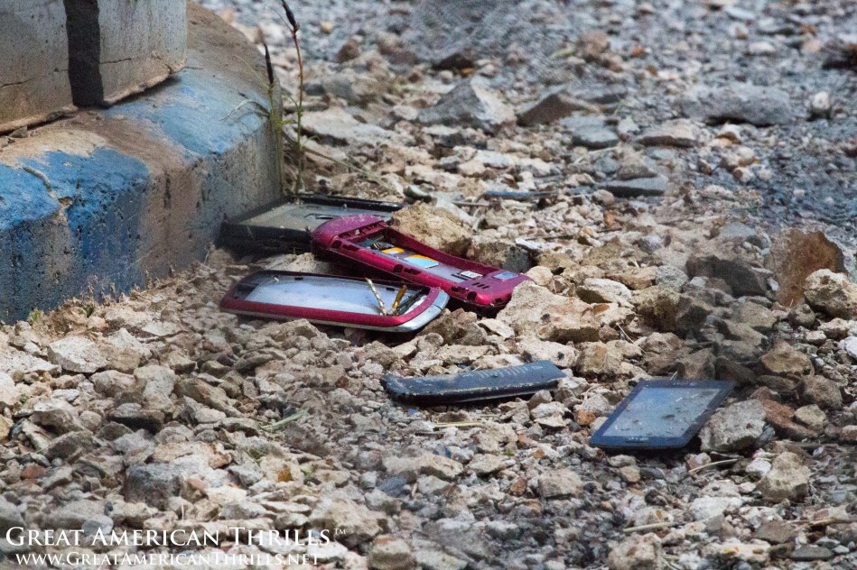 Under Mr. Freeze at Six Flags St. Louis. Photo (c) 2013 Kris Rowberry and Great American Thrills