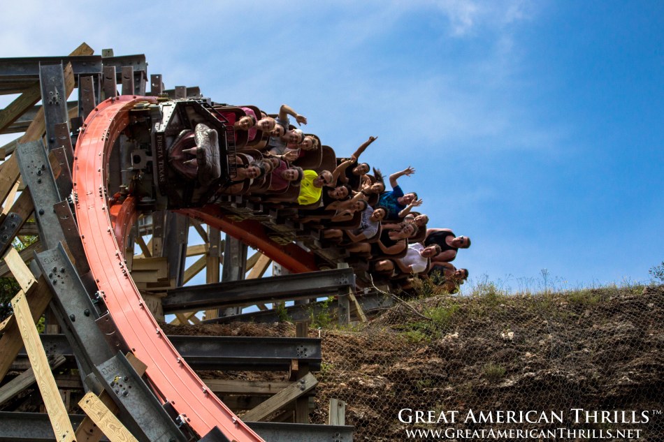 Iron Rattler at Six Flags Fiesta Texas