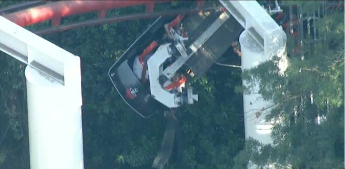 Screengrab from live coverage at: www.KTLA.com