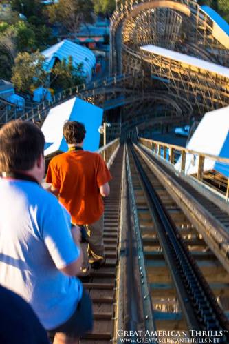 While a rare event, a lift walk is one of the coolest things you can experience.