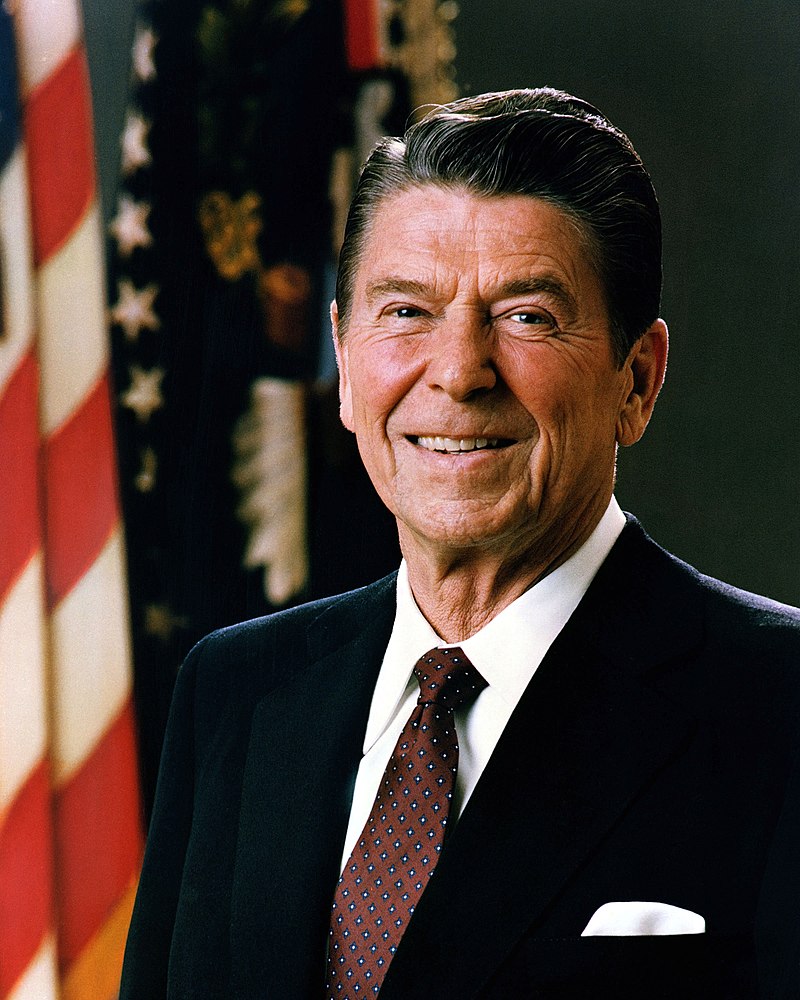 Ronald Reagan portrait